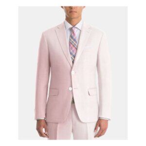 Ralph Lauren pink linen blazer men 16R Summer events